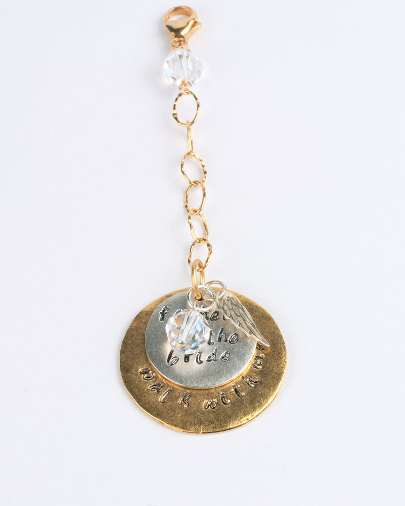Bridal Bouquet HONOR Long Drop Charm - Bridal