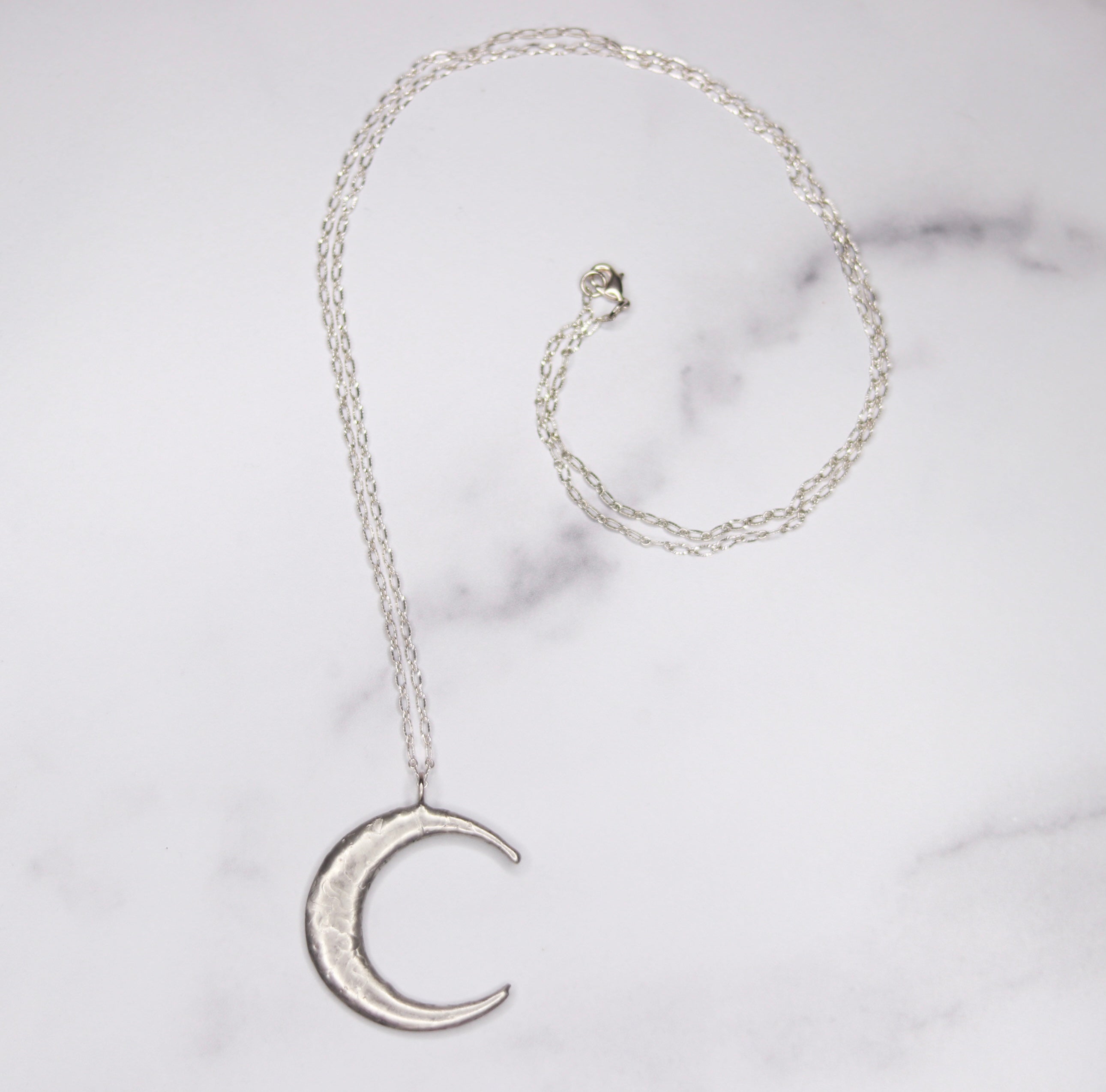Francis & Gaye Gold Plated Lapis Moon Necklace - Jewellery from Francis &  Gaye Jewellers UK