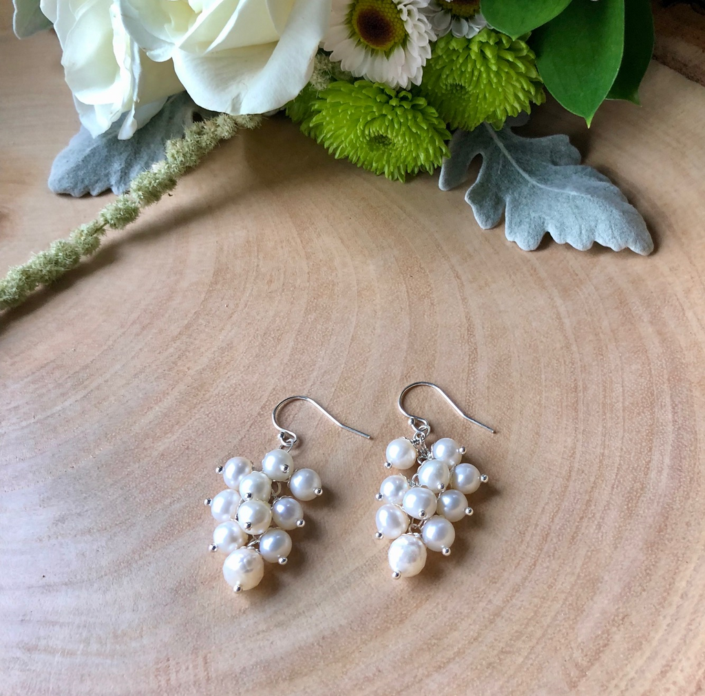 Multi-Drop Pearl Earrings NEW