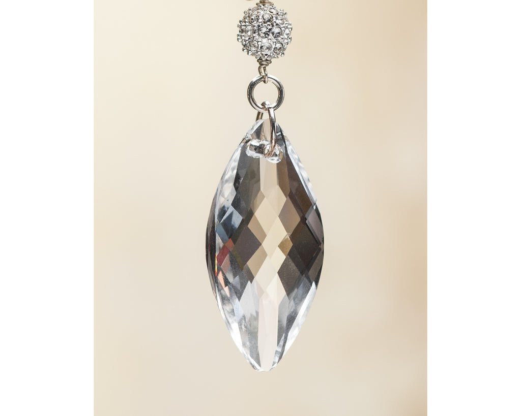 Signature Wedding Crystal Drop Necklace - OLD