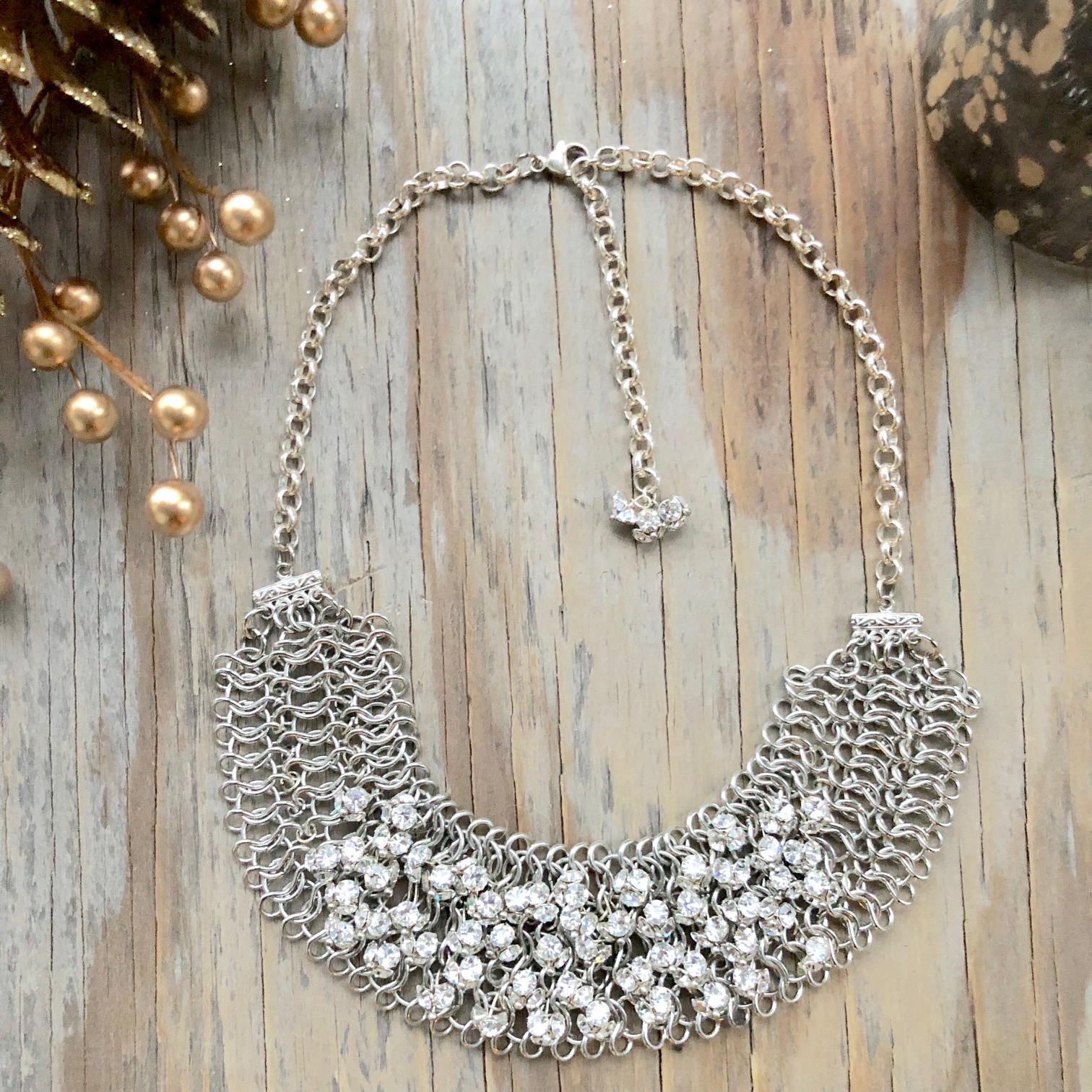 Chainmail store collar necklace