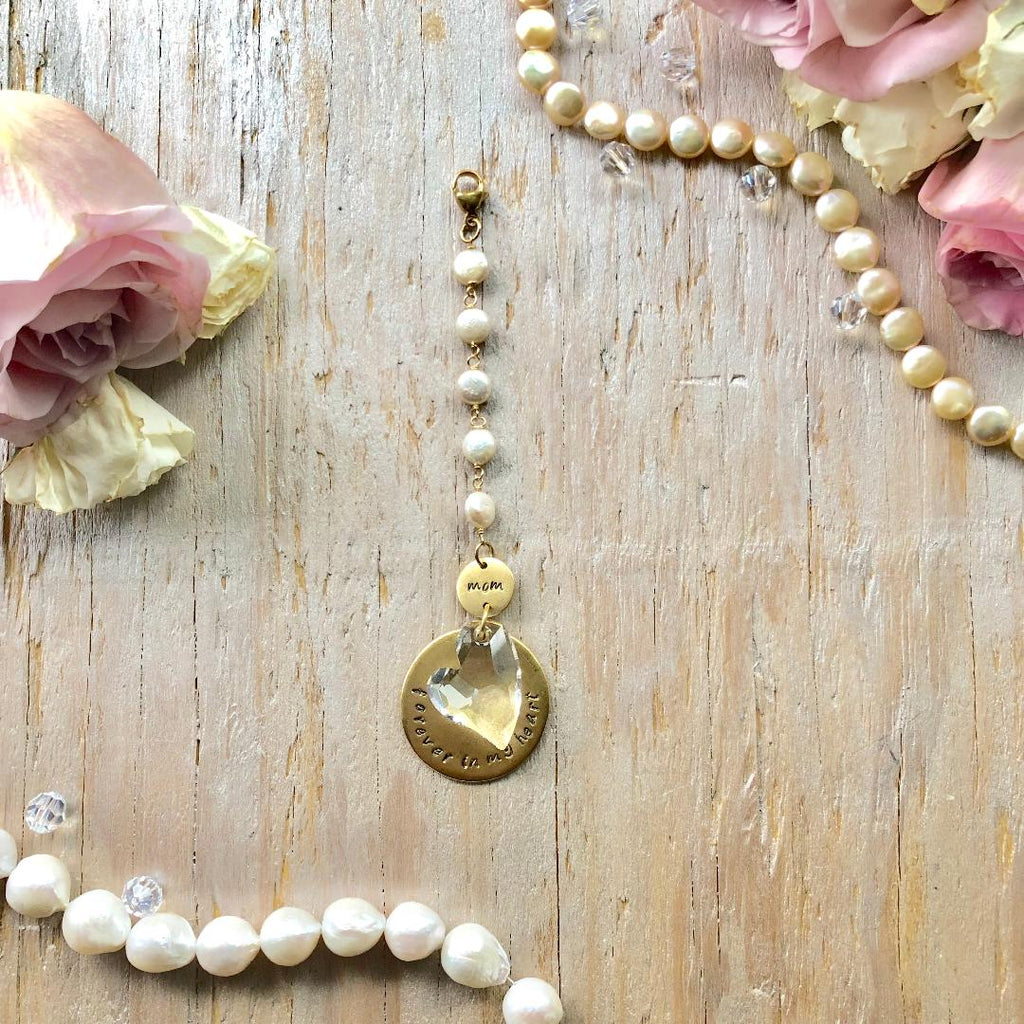 Bridal Bouquet HONOR Long Drop Charm - Bridal